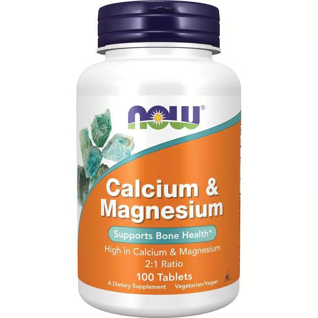 NOW Foods Calcium & Magnesium 100 Tabs