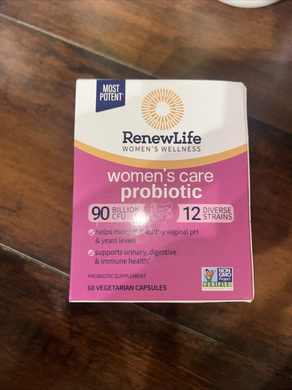 Renew Life Women’s Care Probiotic 90 Billion CFU 60ct BNIB