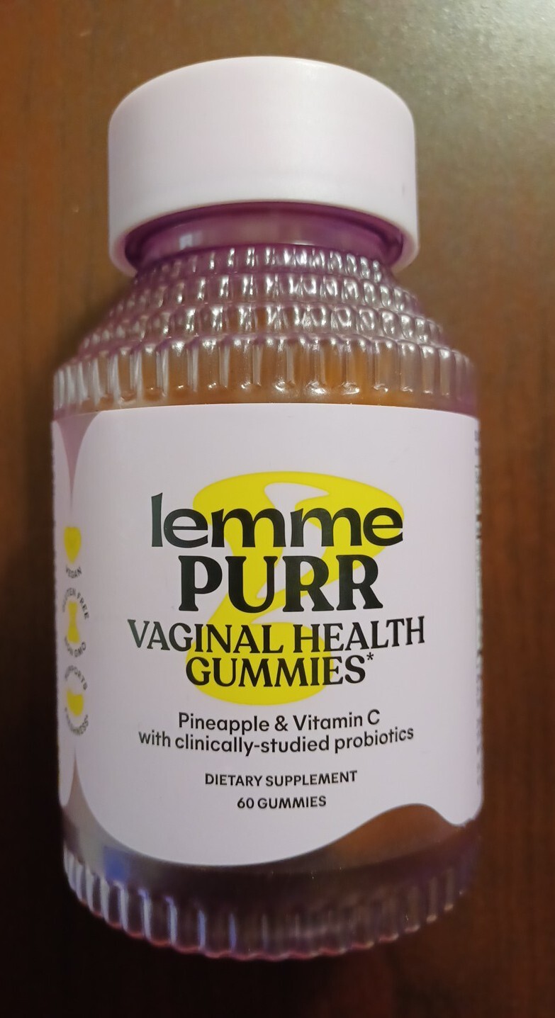 Purr Vaginal Probiotic Gummies for Women – Balanced pH, Healthy Odor, Yeast B…