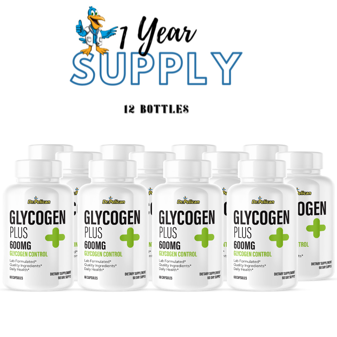 Glycogen Plus- Blood Support- 12 Bottles- 720 Capsules