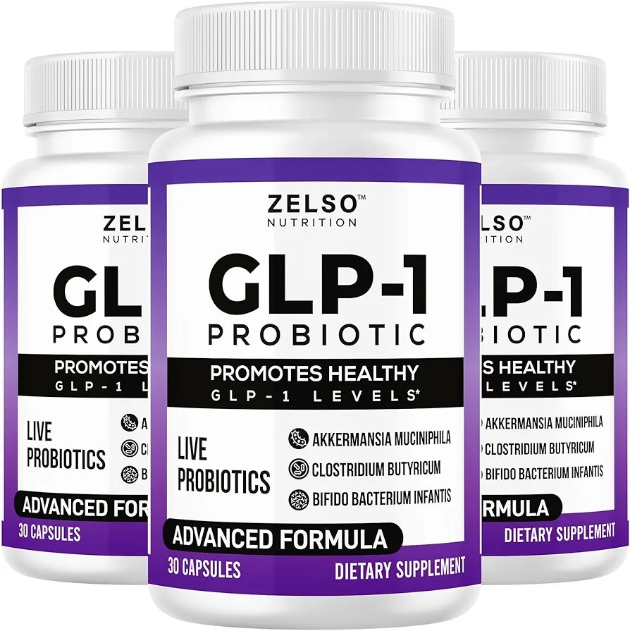 GLP-1 Probiotic w/Akkermansia Muciniphila Gut Health Support Live Probiotics 2pk