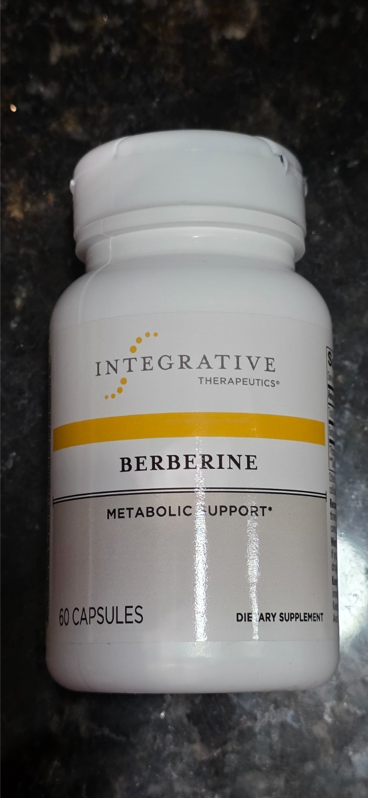 Integrative Therapeutics Berberine Metabolic Supplement 60 capsules 500mg NEW