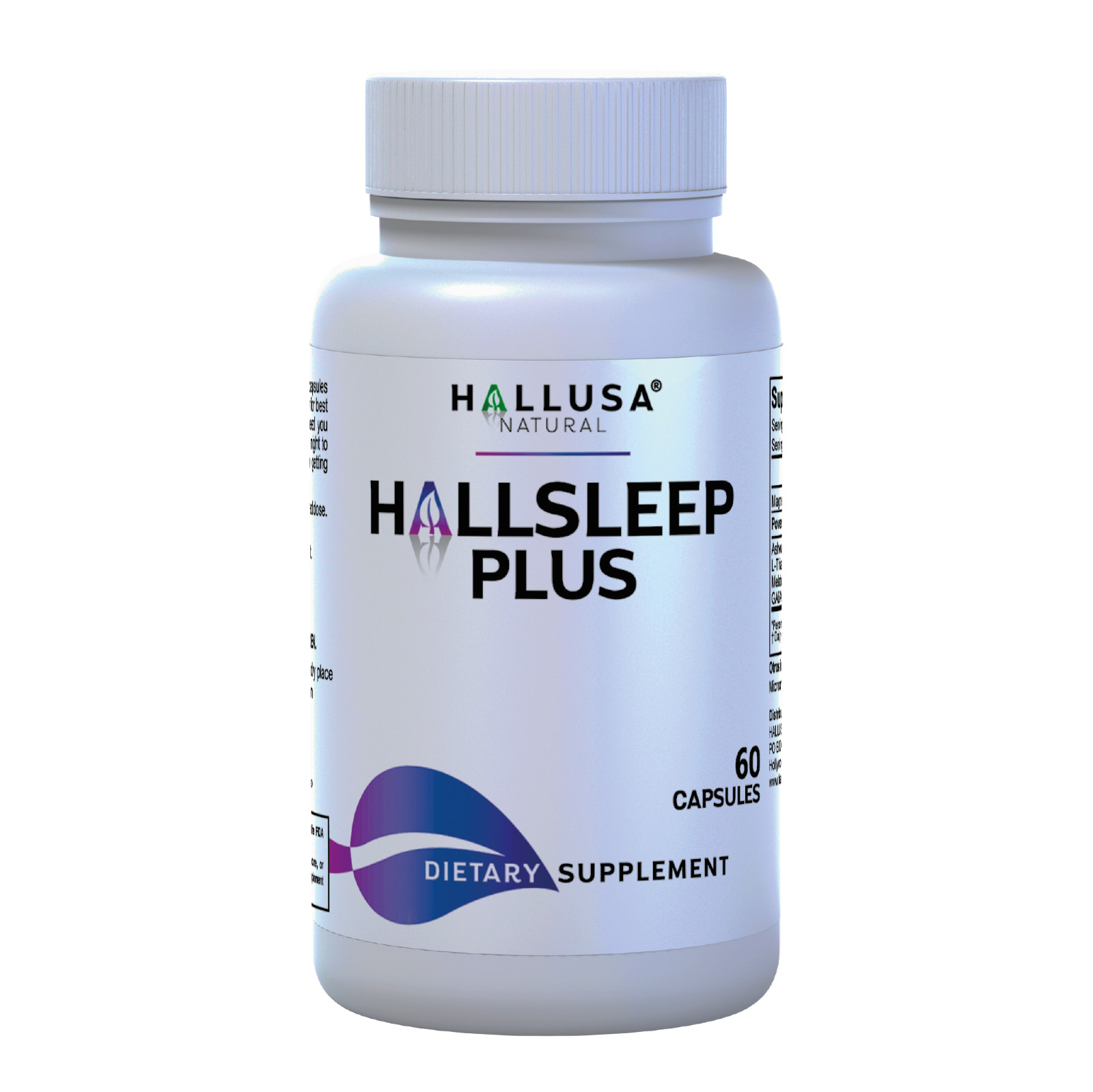 HALLSLEEP – Sleep aid pills, Melatonin, Magnesium Citrate & Ashwagandha, 60 Caps