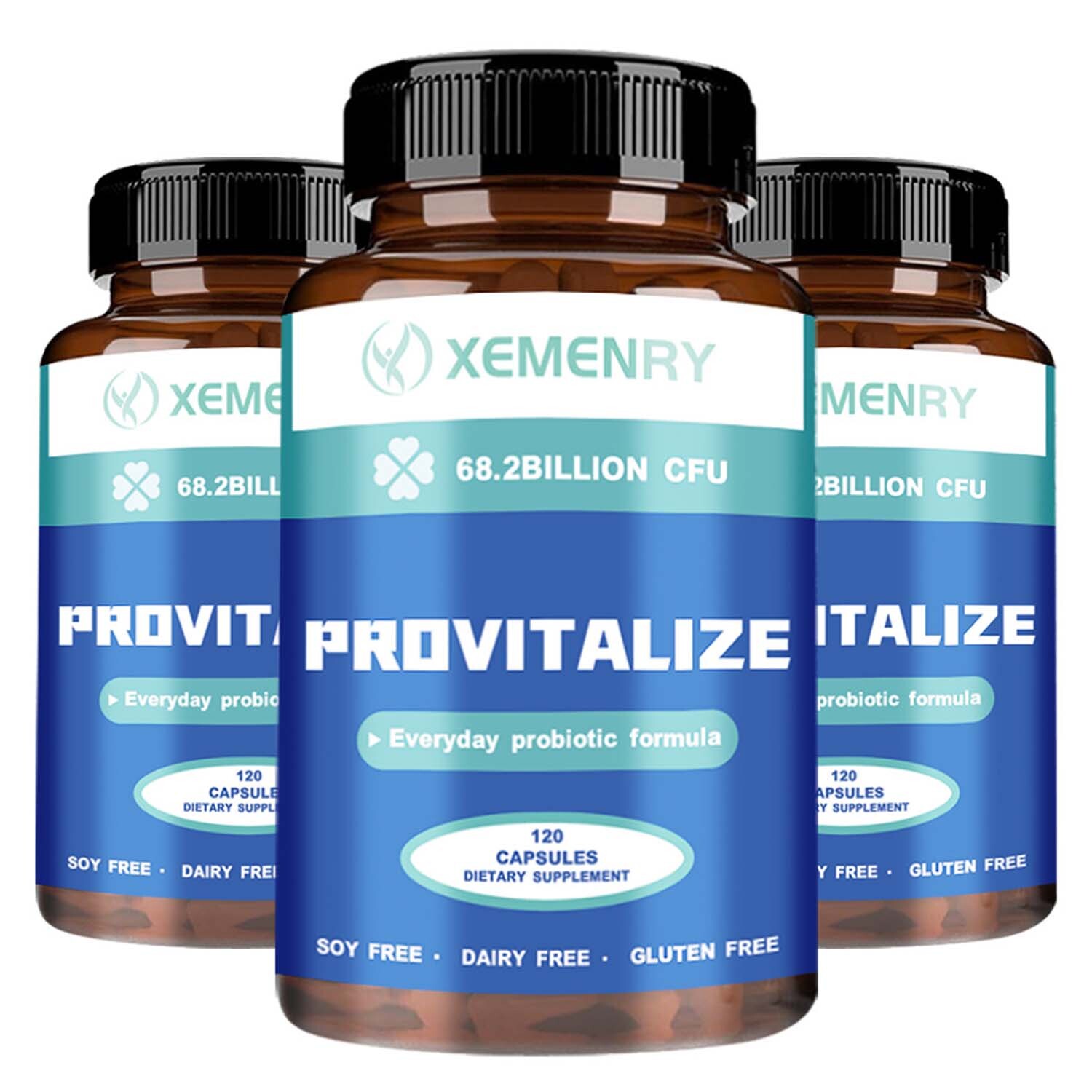 Provitalize – Digestive Support, Bloating Relief – Probiotic, Moringa Leaf