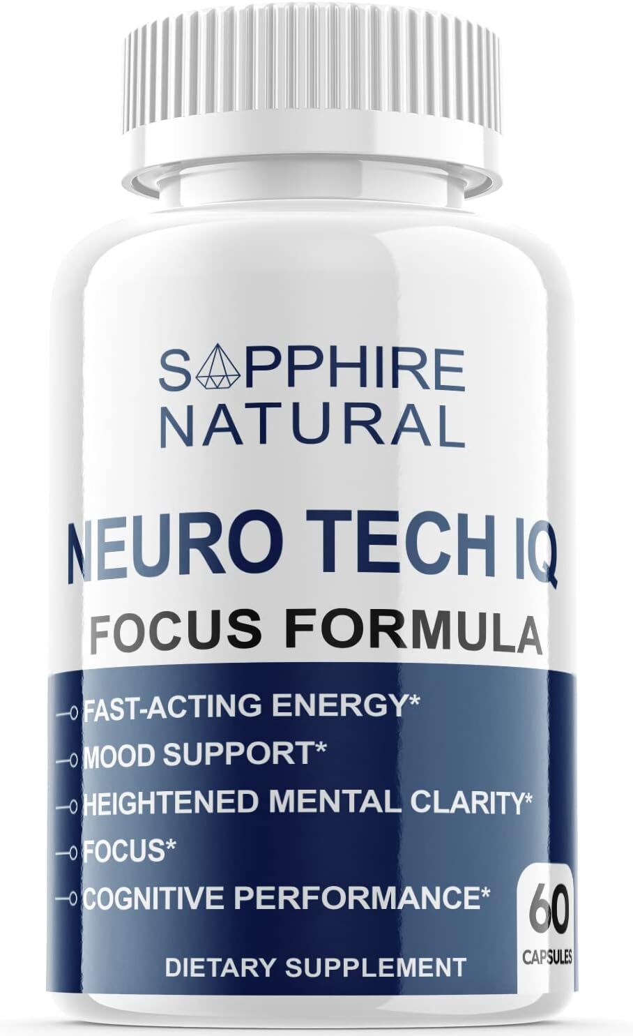 Neuro Tech IQ Pills- Neuro Tech IQ Nootropic Supplement For Brain Health -1 Pack