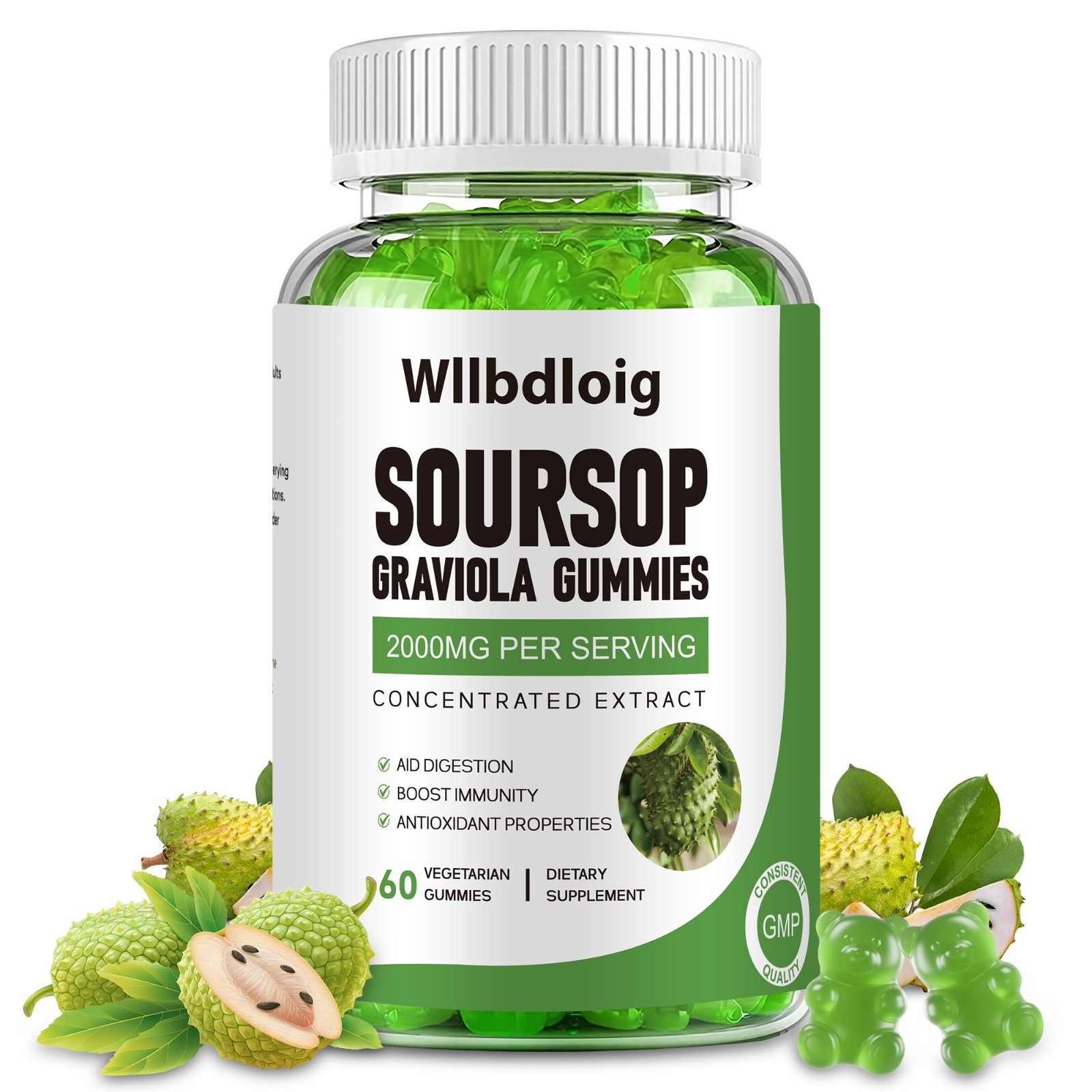 Magnesium Taurate Gummies, 1000mg Complex Magnesium Taurate Glycinate