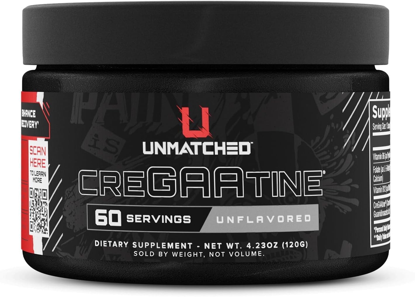 Unmatched CreGAAtine Optimized Creatine | Creatine Monohydrate + GAA Guanidin…