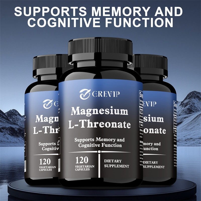 Magnesium L-Threonate 2000mg – Nootropic Brain Booster, Memory & Focus New