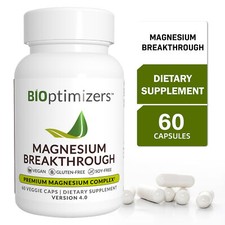 BiOptimizers Magnesium Breakthrough All 7 Essential Forms,for Sleep,Brain Health