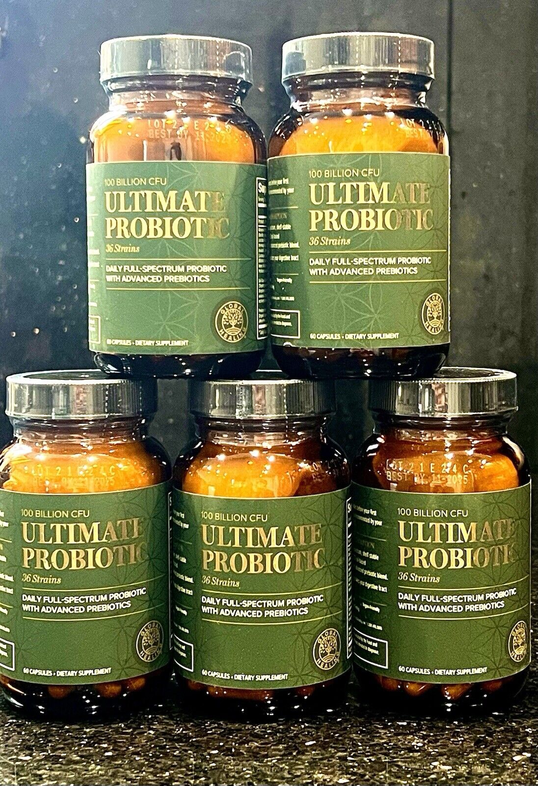 NEW Fresh Batch! Ultimate Probiotic – Prebiotics – 100 Billion CFU –  Exp 05/26