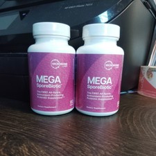 MegaSporebiotic Microbiome 2PACK, Gut Health, Digestive Aid, Men And Women 60CT