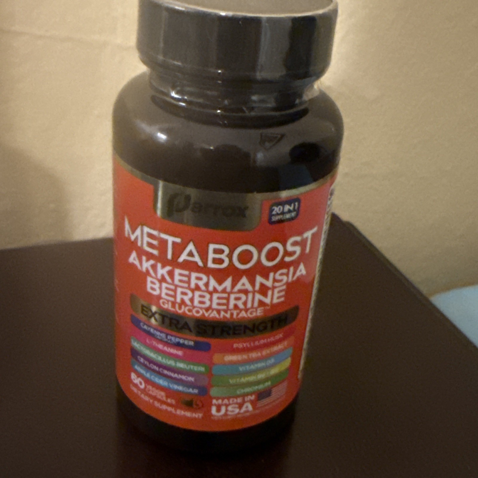 Parrox 20in1 Daily Supplement with Akkermansia L-Carnitine Berberine GlucoV..