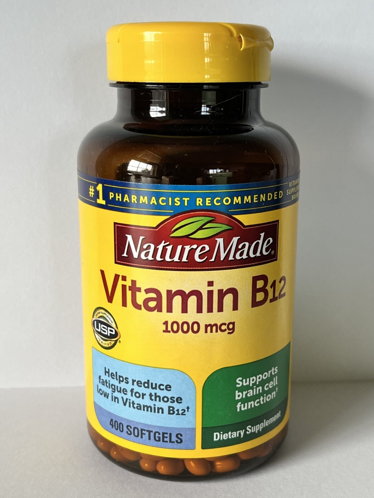 Nature Made Vitamin B12 1000mcg, 400 Softgels