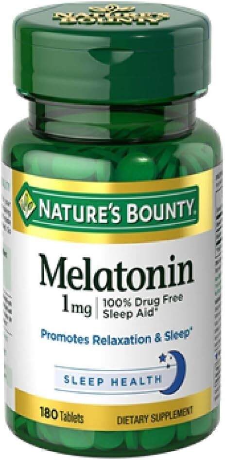 Nature’s Bounty Melatonin 1Mg Tablets – 180 Tablets