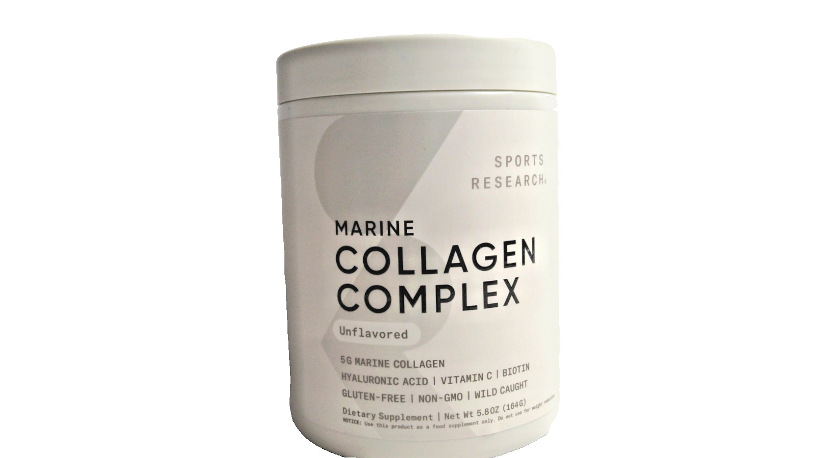 Sports Research Marine Collagen, Unfavored, 5.08 oz