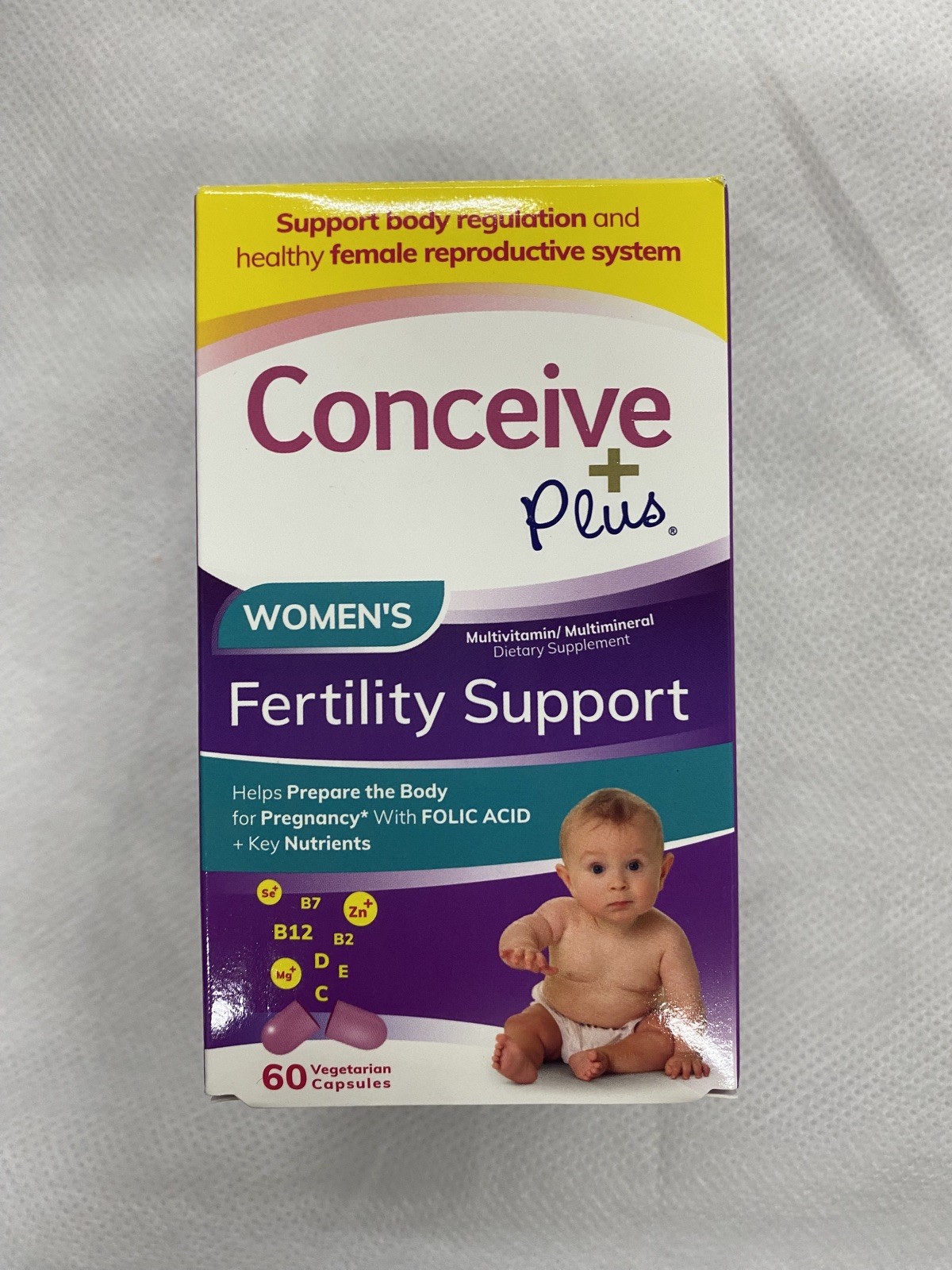 Conceive Plus Fertility Supplement for Women Vitamins for Conception Exp 12/2025