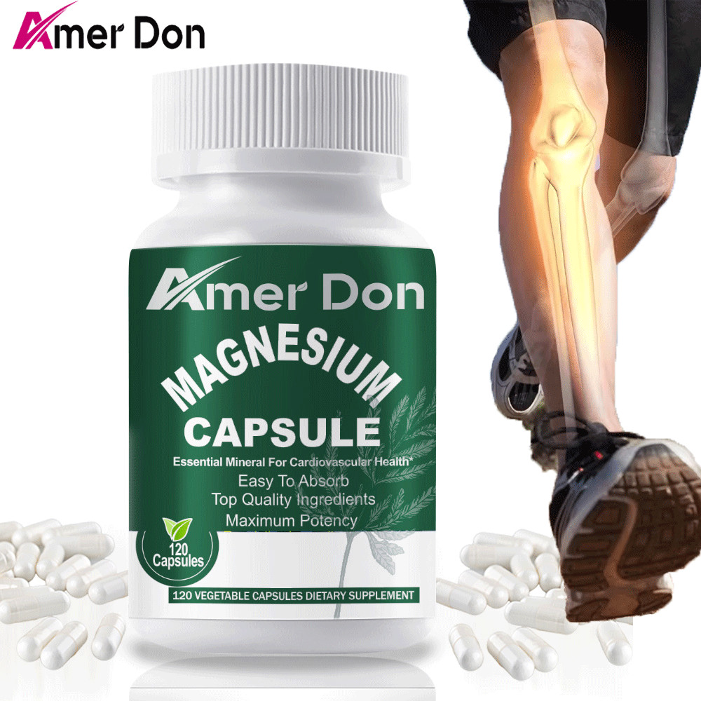 High Absorption Magnesium Glycinate 500mg – Sleep,Stress & Muscle Support 120PCS