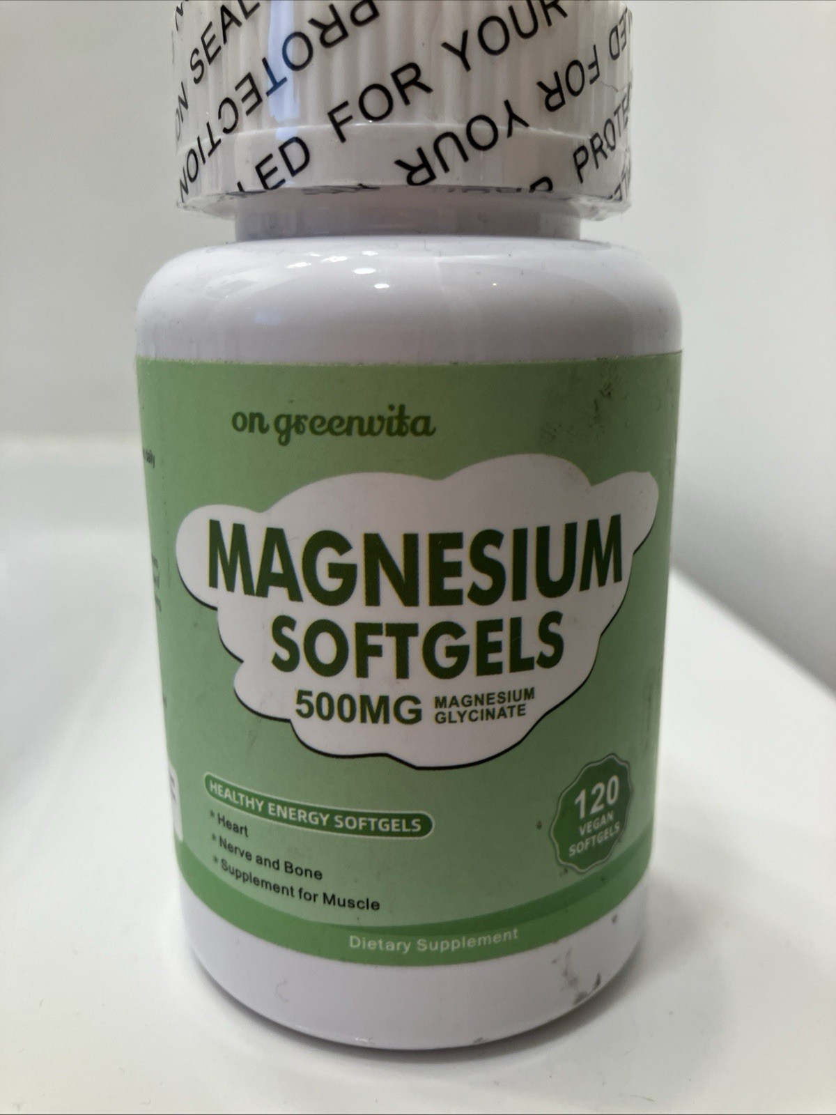 Lot of magnesium Softgels 500 Mg, Helps With Sleep, 9/26
