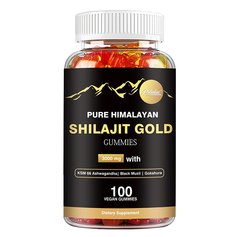 Shilajit Gold Gummies 3000mg – Ashwagandha – Energy and Endurance, Stress Relief