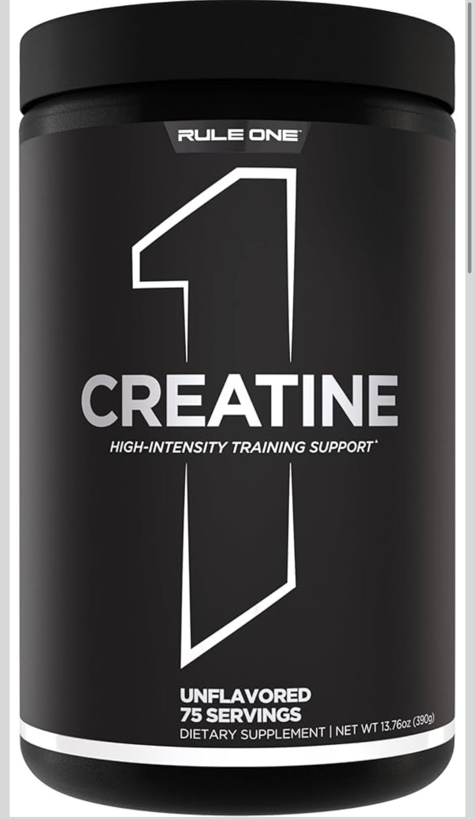 Rule One Creatine Monohydrate Micronized 75 servings Unflavored