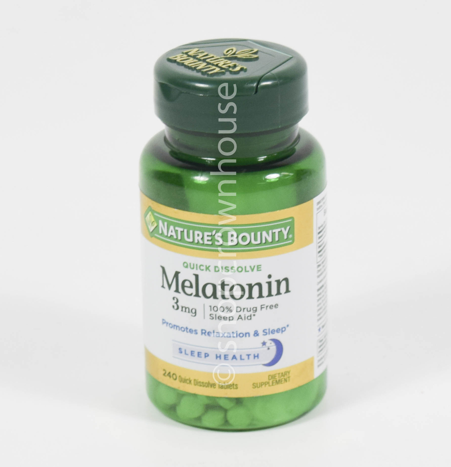 Natures Bounty 5mg MELATONIN Sleep Health 90 rapid release Softgels 03/2026