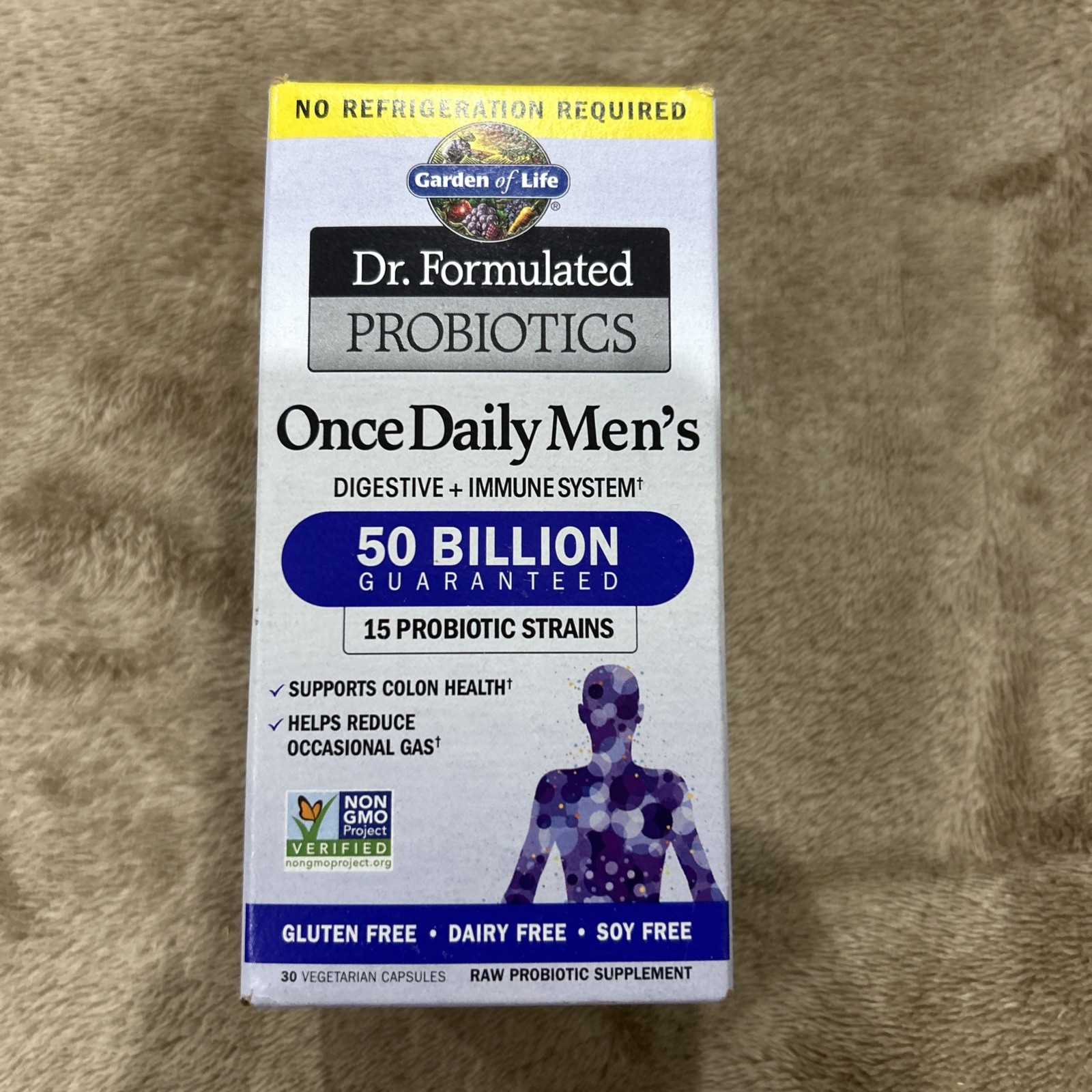 Garden of Life Dr. Formulated Probiotics Once Daily Men’s 50 Billion-