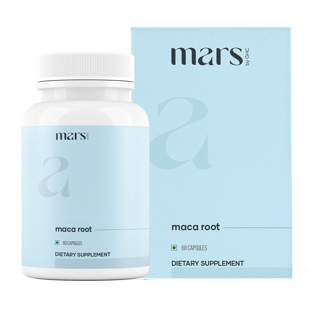 Mars Maca Root Capsules with Ginseng, Magnesium & Berberine – Pack of 1