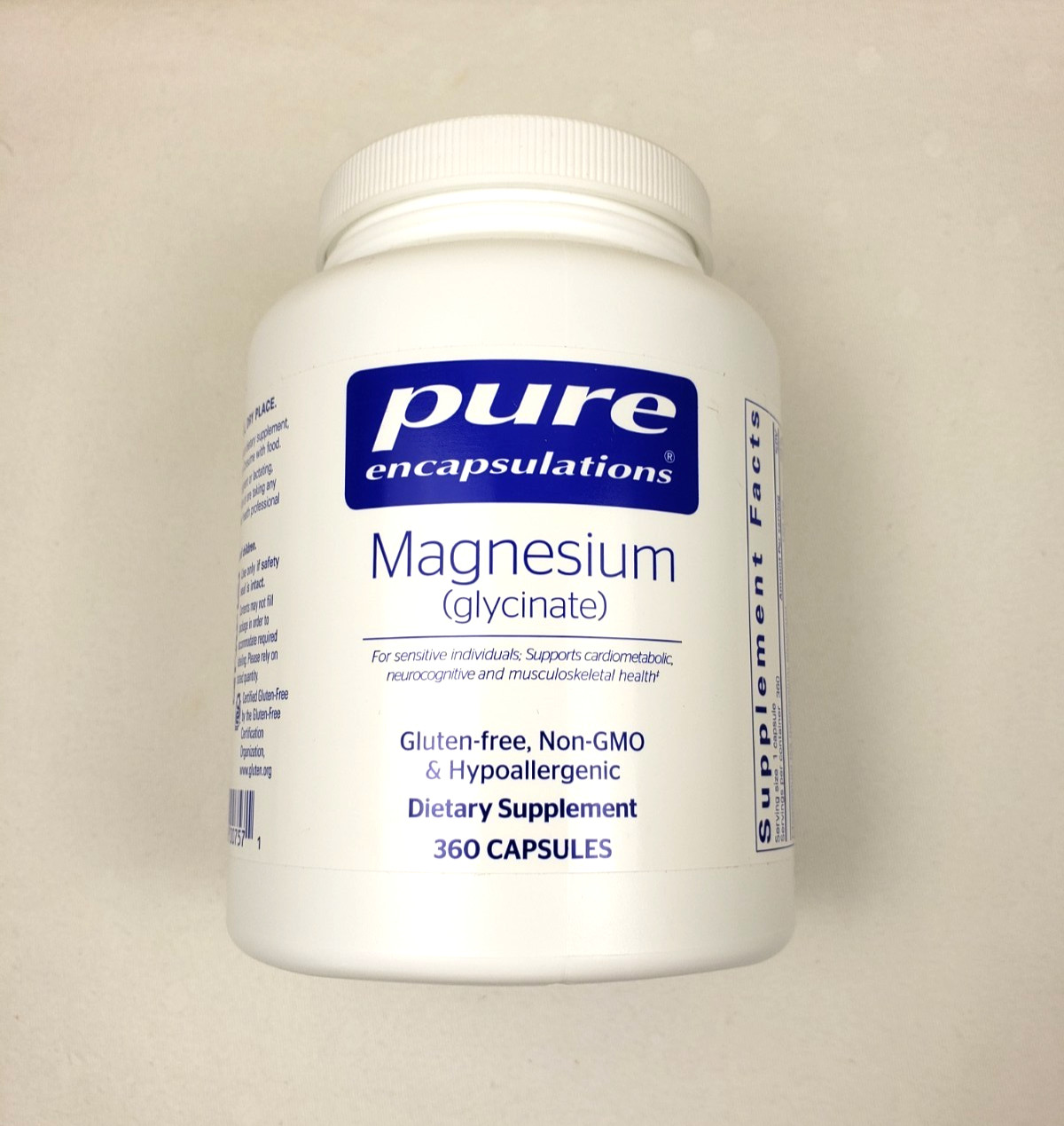 🌻Pure Encapsulations Magnesium (glycinate) ~ 360 Capsules Exp 5/2028