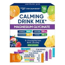 Magnesium Glycinate Powder Ashwagandha – Magnesium Glycinate Drink Mix 16 Sticks