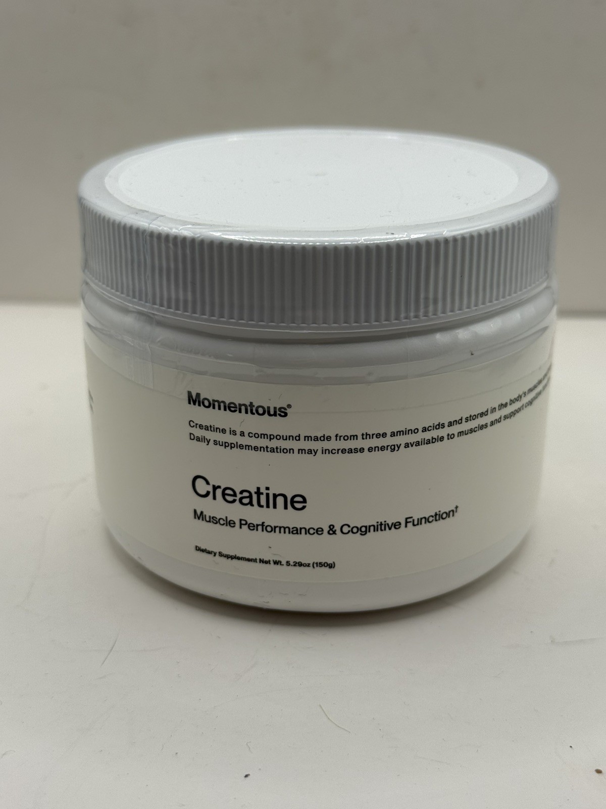 Momentous Creatine Supplement 30 Servings