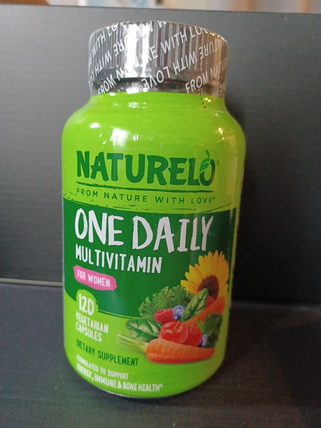 Naturelo One Daily Multivitamin For Women – 120 Vegan Capsules