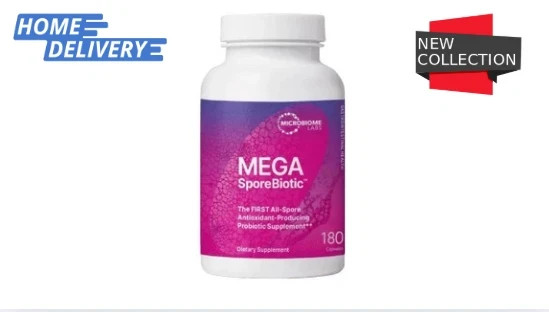 Mega Spore Biotic Probiotic 180Caps Spore-Based Gut &Immune Support fast Shiping