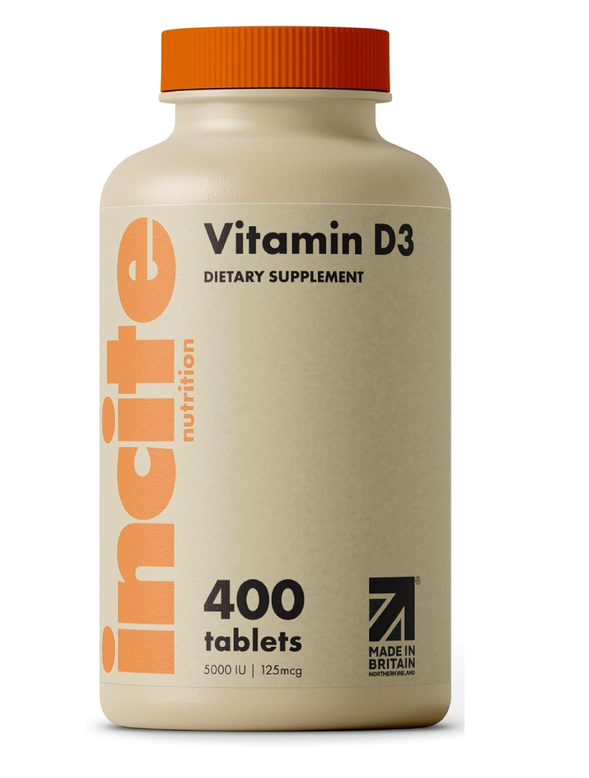 Vitamin D3 5000Iu VIT D3- 400 Easy Swallow Micro Tablets, High Strength, UK Made