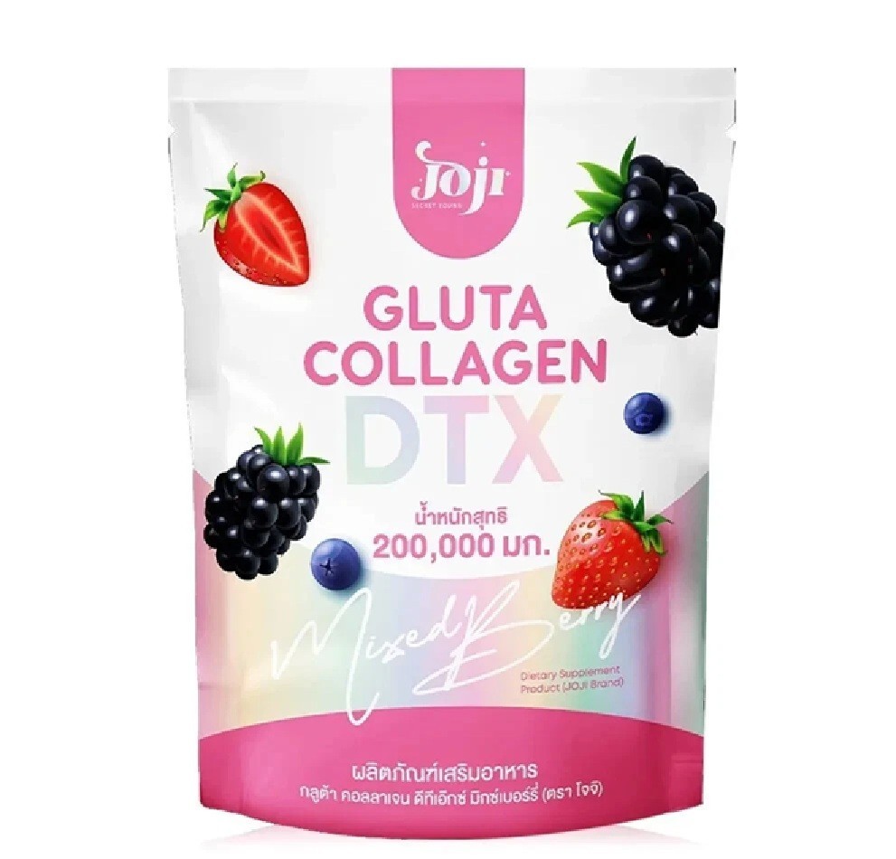 JOJI GLUTA COLLAGEN DTX Mixed Berry Anti-Aging & Skin Brightening – 10 Sachets