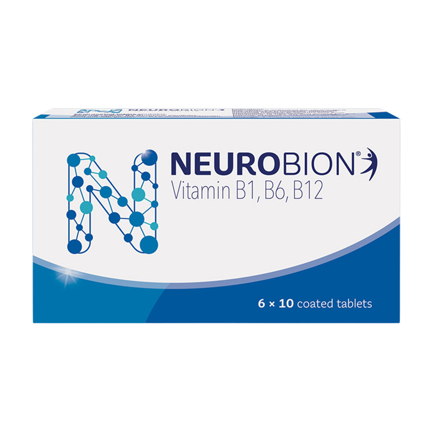 1-4x Neurobion 60’s Vitamin B1, B6, B12 Nerve Relief, Numbness & Tingling