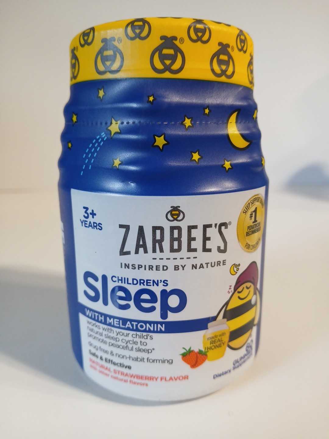 Zarbees Children’s Sleep Gummies with Melatonin Natural Sleep 60 Ct 10/2026
