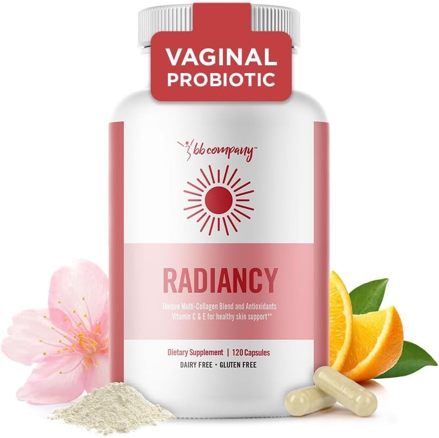 BB Company Radiancy Natural Probiotic Supplement for Women’s Health 120Capsules