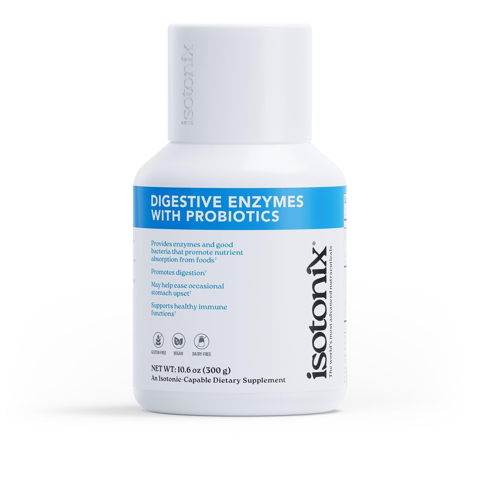 Isotonix Digestive Enzymes with Probiotics – 90 Servings, Gut Health & Digestion