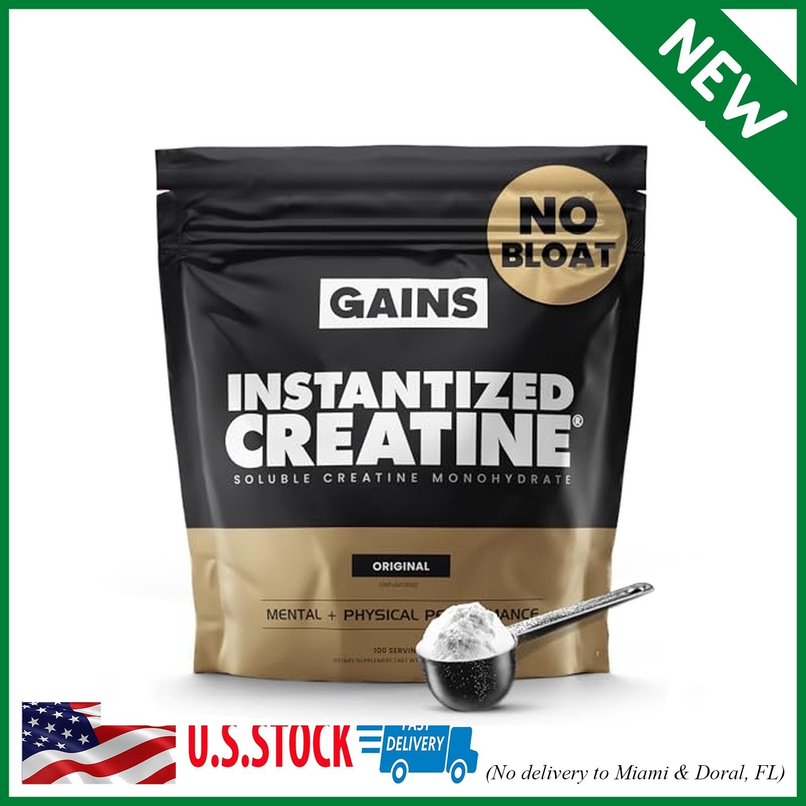 Instantized Creatine Monohydrate Gains in Bulk, Worlds First 100% Soluble Cre…