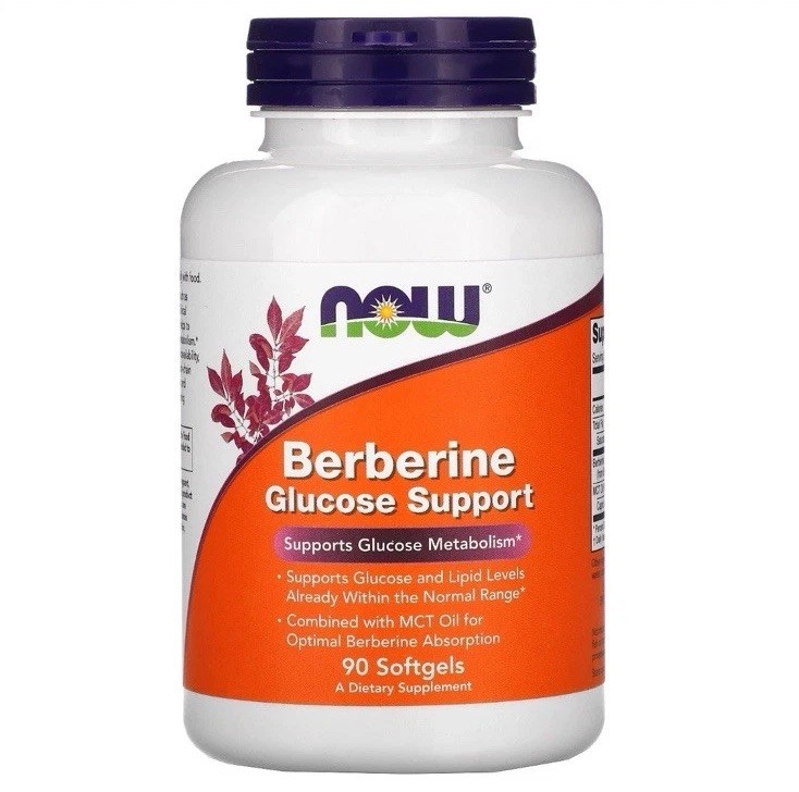 NEW! Berberine Glucose Support, 90 Softgels, Exp 02/2027 – FAST, FREE SHIPPING