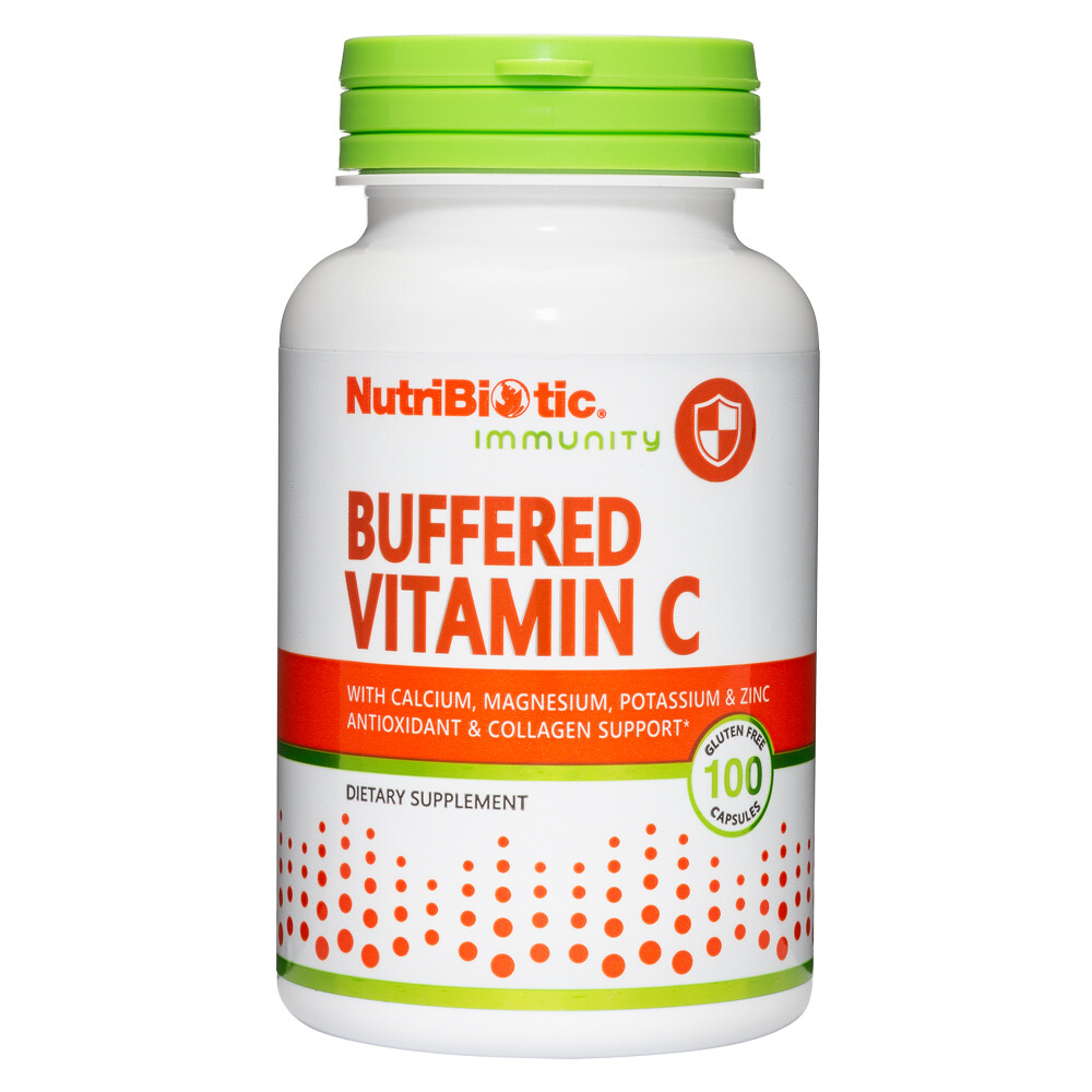 NutriBiotic Buffered Vitamin C With Calcium, Magnesium, Potassium, and Zinc