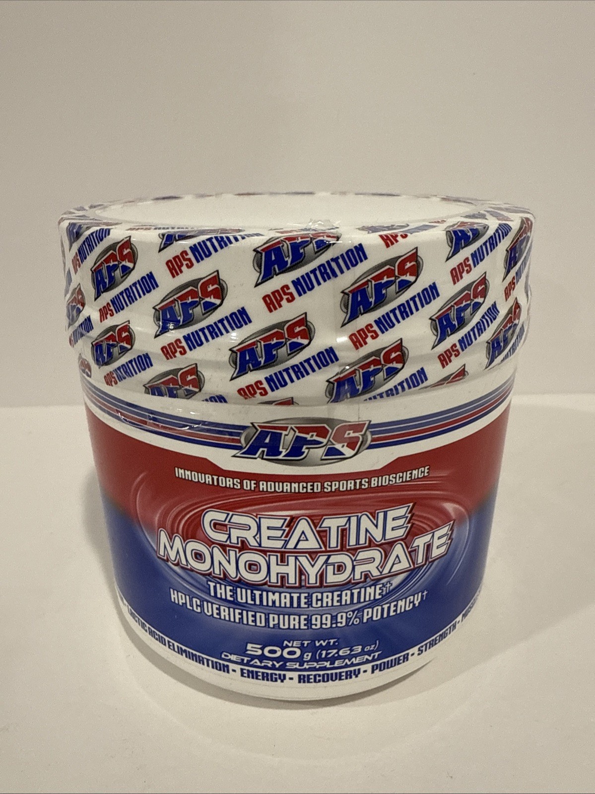 APS Creatine Monohydrate Powder HPLC Pure Potency 100 Servings 500g Exp 7/27