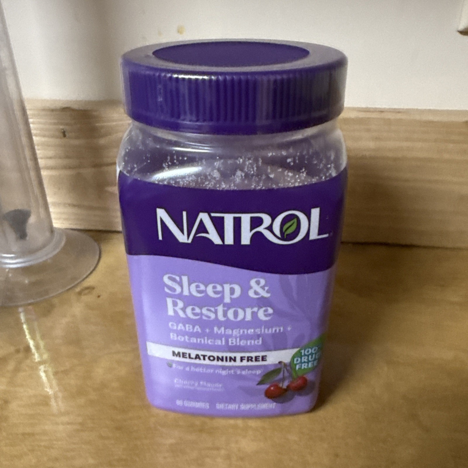 New Sealed Natrol Sleep & Restore Gummies, Melatonin Free, 60 Gummies Exp 2/27