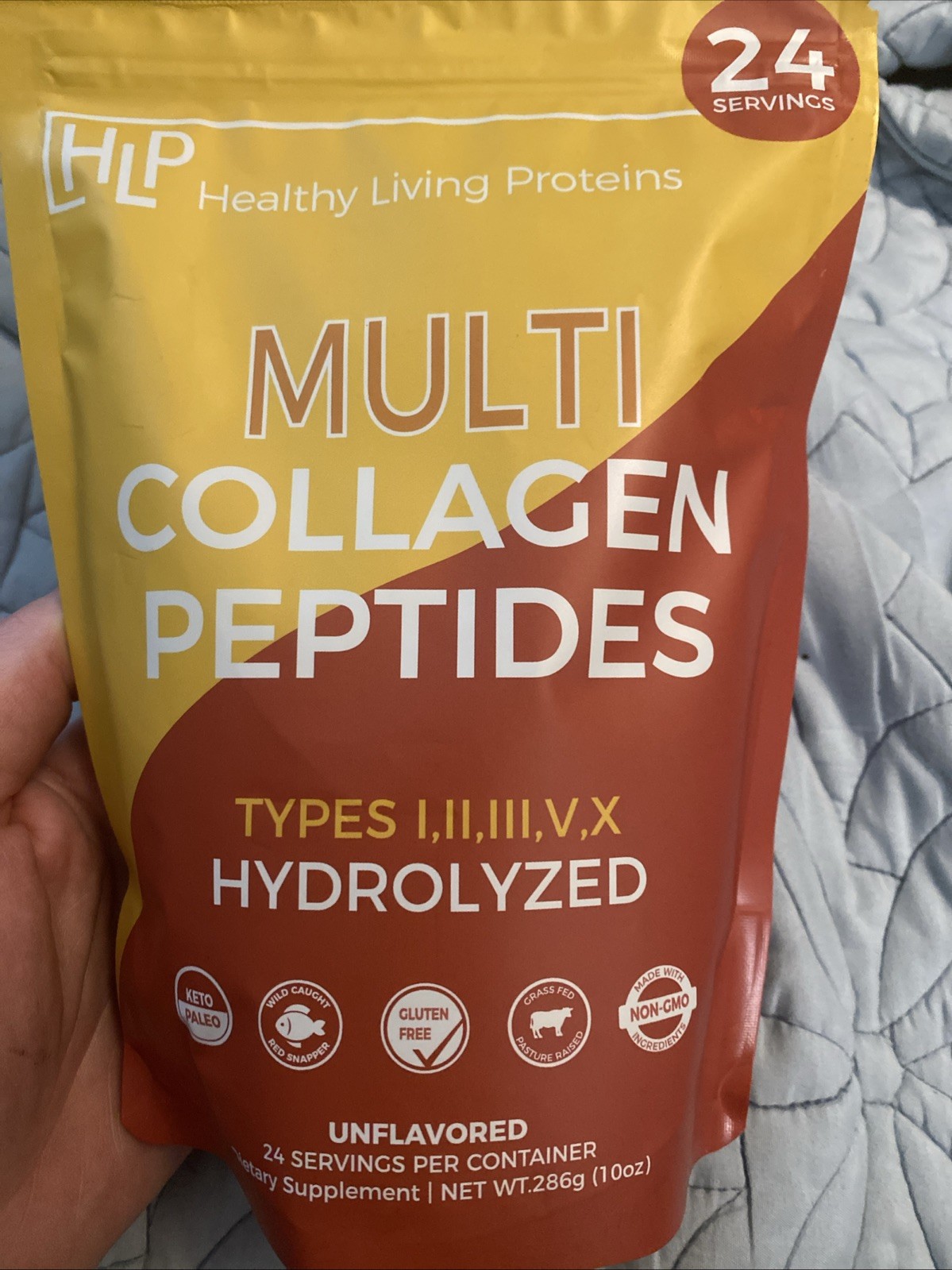 Healthy Living Proteins Multi Collagen Peptides Types I II III V X