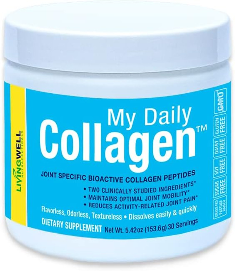 NEWLY PACK My Daily Collagen: Peptides Powder with Vitamin C for Joint Support