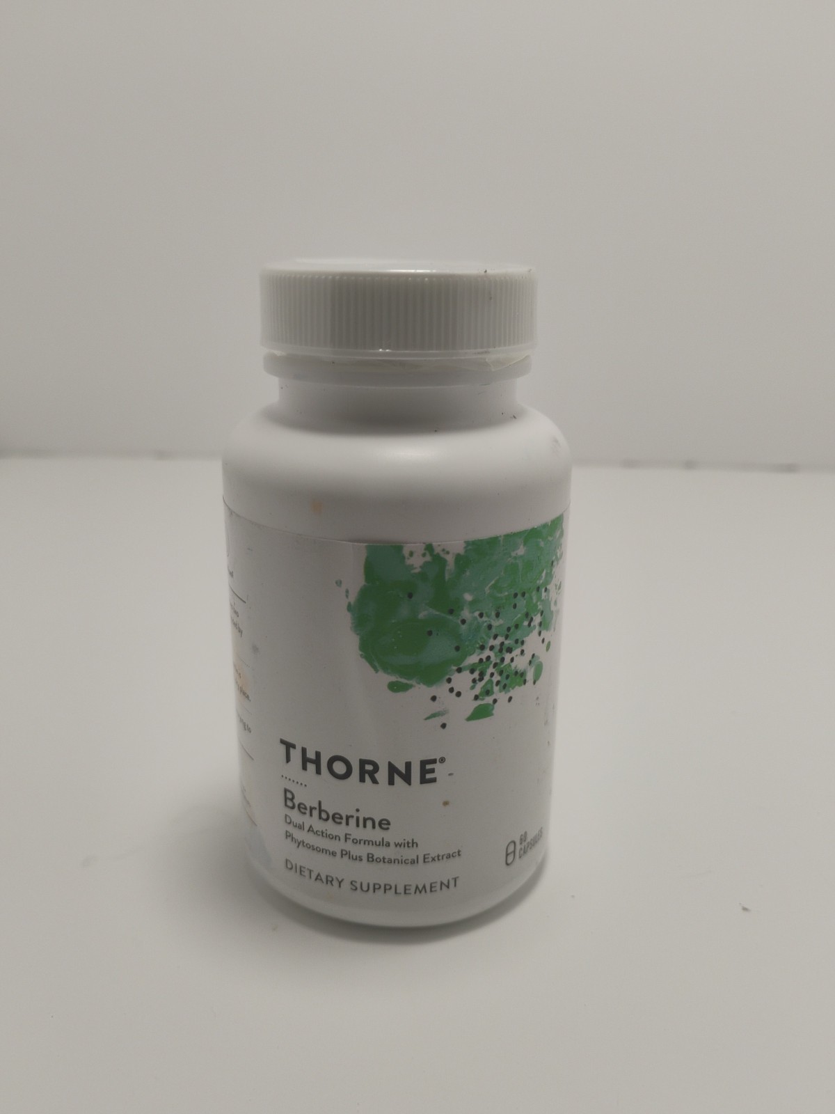 Thorne Research Berberine 1000mg Capsules 60 Count New Sealed Bottle Exp 02/26