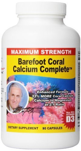 Barefoot Coral Calcium Complete – Bob Barefoot 90 Caps – 1500mg Coral Calcium