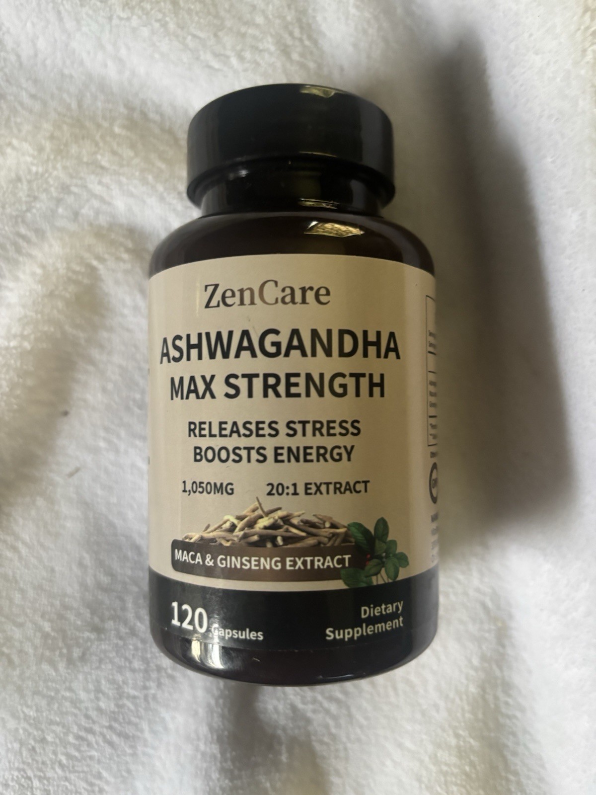 Zen Care Ashwagandha Max strength 120 Capsules