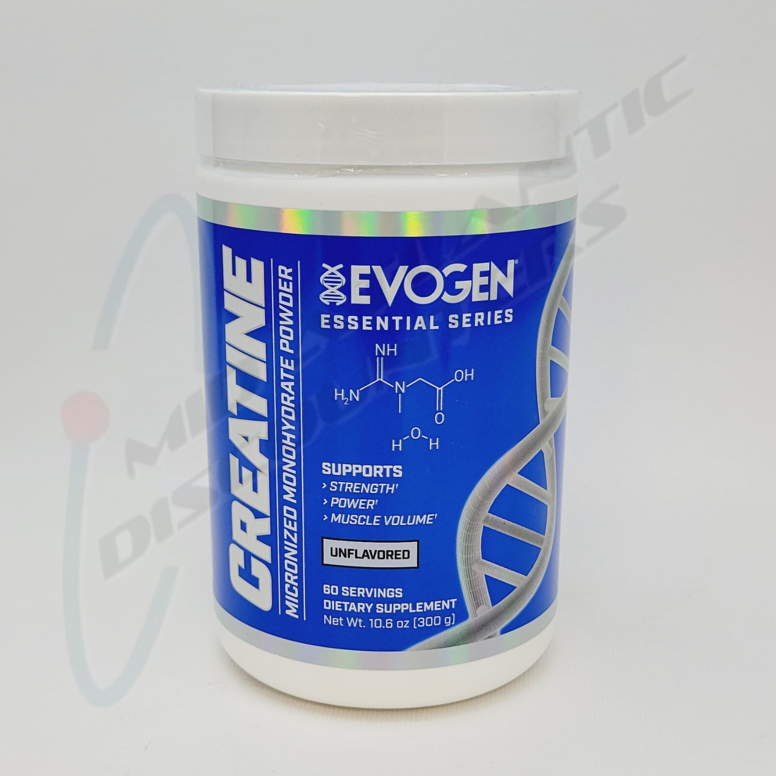 EVOGEN Creatine Micronized Monohydrate Powder Supplement, Unflavored 60 Servings