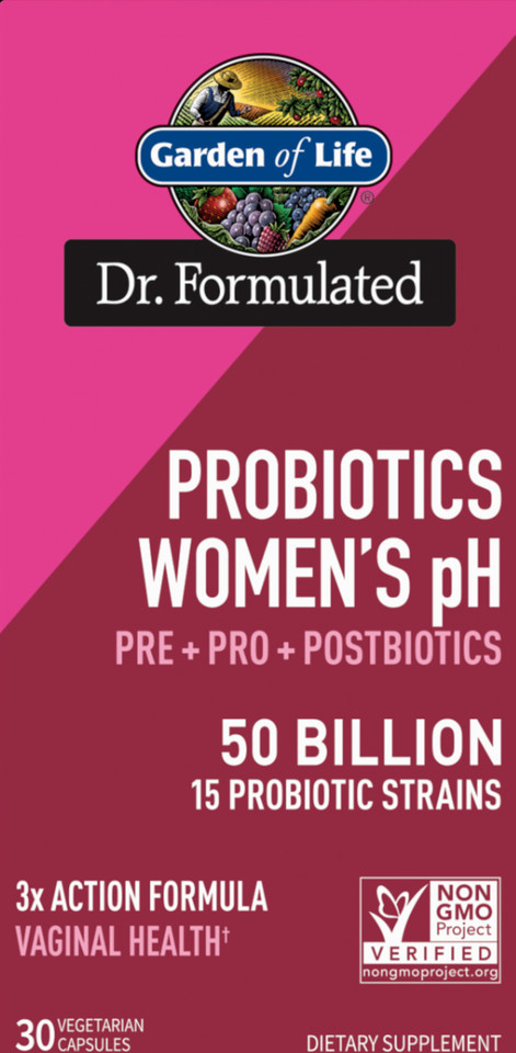 Garden of life Dr. Formulated Probiotics Women’s pH 50 Billion 30 Caps EXP 08/26